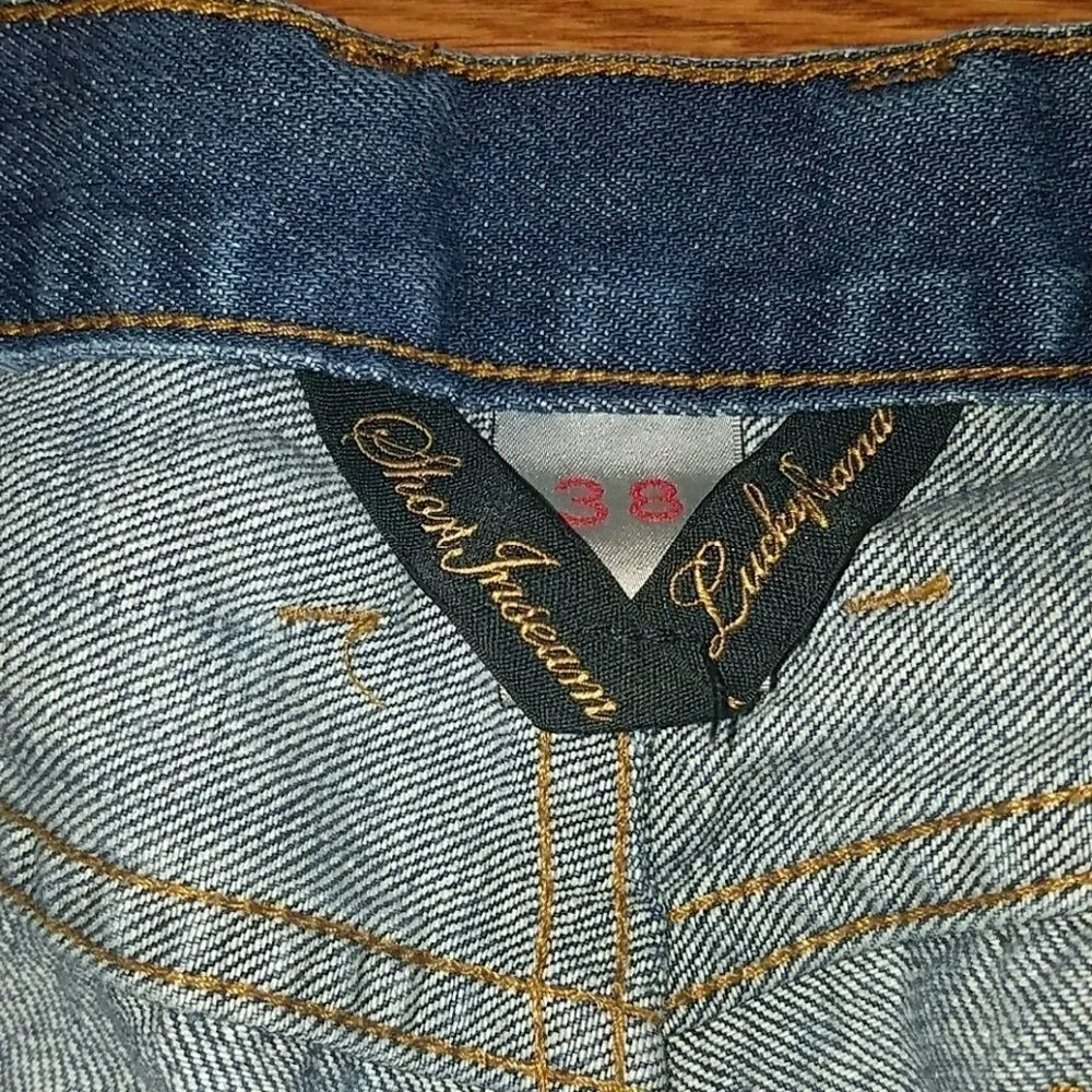 Lucky  Brand relaxed straight jeans Sz 38